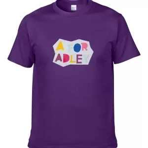 A for Adley BFF Craft Tee Purple