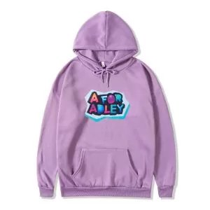 Adley's Winter Rainbow Hoodie