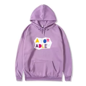 A for Adley BFF Craft Hoodie (light pink)